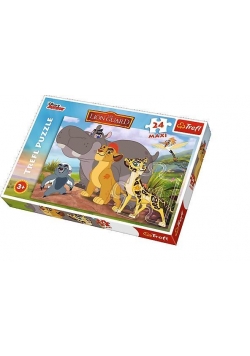 Puzzle 24 maxi Dzielni Strażnicy TREFL