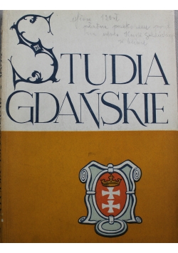 Studia Gdańskie tom I