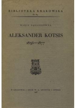 Aleksander Kotsis 1936r