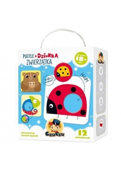 Puzzle z dziurką - Zwierzątka