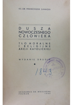 Dusza nowoczesnego człowieka, 1935 r.
