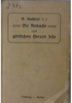 Die Andacht zum Gottlieb Herzen Jesu, 1910 r.
