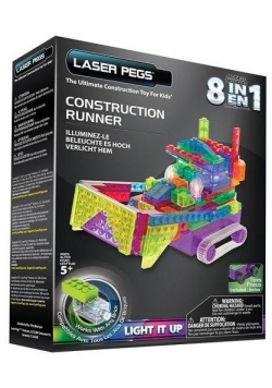 Klocki laser pegs 8 w 1 Construction runner