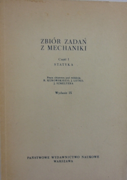 Zbiór zadań z mechaniki