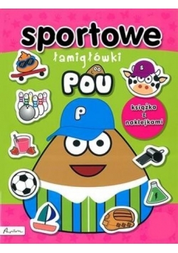 POU. Sportowe łamigłówki. Książka z naklejkami