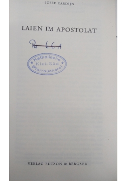 Laien im Apostolat