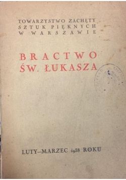 Bractwo św. Łukasza, 1938 r.