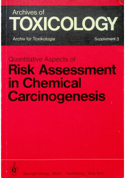 Quantitative Aspects of Risk Assessment in Chemical Carcinogenesis