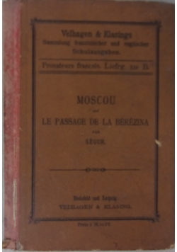 Moscou und Le Passage de la Berezina, 1902 r.