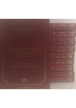 Wielka historia Polski Tom od I do X