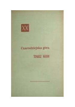 Czarodziejska góra, tom 2