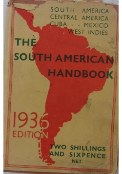 The South American Handbook,1930r.