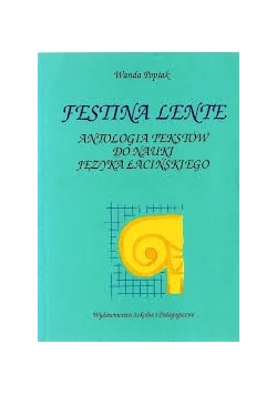 Antologia tekstów do nauki języka Łacińskiego