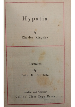 Hypatia, 1905r