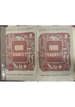 Quo Vadis?, tom 1 i 2, 1947 r.