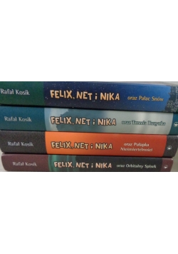 Felix ,Net i Nika ,zestaw 4 książek