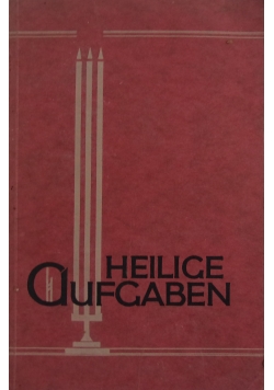 Heilige Aufgamen, 1931 r.