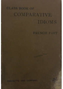Class Book of Comparative idioms, 1901 r.