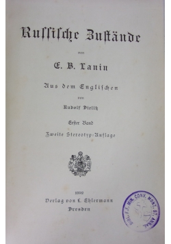 Russische zustände 1892r.