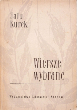 Wiersze wybrane