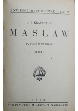 Masław część I 1928 r.