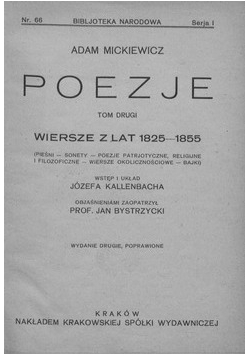 Poezje, 1928