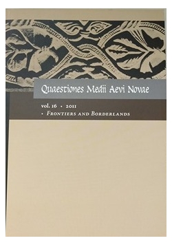 Quaestiones Medii Aevi Novae vol 16