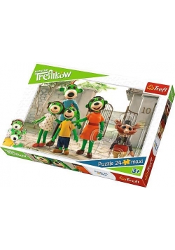 Puzzle 24 Maxi Rodzina Treflików TREFL