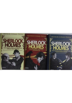 Sherlock Holmes, zestaw 3 książek