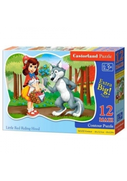 Puzzle 12 maxi Little Red Riding Hood CASTOR