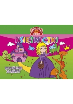 Kolorowe plakaty. Księżniczki