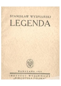 Legenda, 1925r.