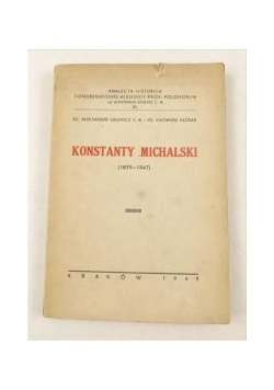Konstanty Michalski, 1949 r.