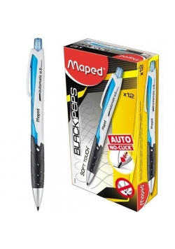 Ołówek aut. Blackpeps 0,5mm nieb. (12szt) MAPED