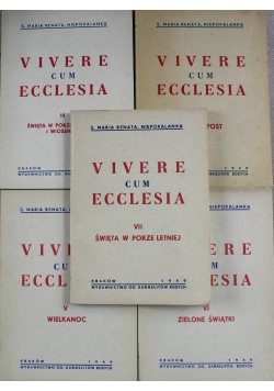 Vivere cum ecclesia 5 tomów