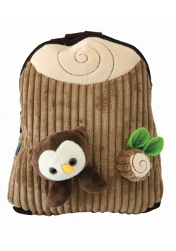 Plecak dziecięcy plush mały brown STREET