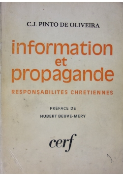 Information et propagande