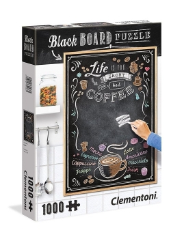 Puzzle Blackboard Coffee 1000