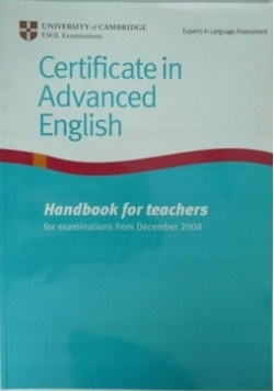 Certificate in advanced english