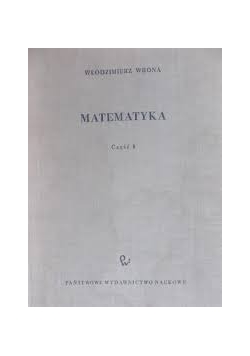 Matematyka, część 1
