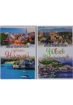 Atlas turystyczny, zestaw 2 książek