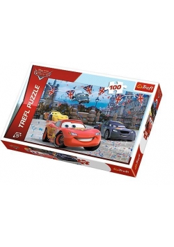 Puzzle 100 Auta Wyścig w Londynie TREFL