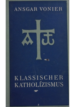 Klassischer Katholizismus ,1936 r.