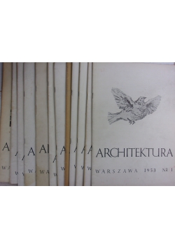 Architektura ,Nr.1-12