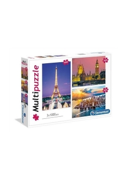 Multipuzzle Miasta 3x1000