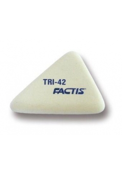Gumki TRI-42 trójkątne (42szt) FACTIS