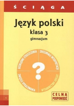 Ściąga - J. Polski GIM 3