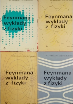 Feynmana wykłady z fizyki tom 1 do 4