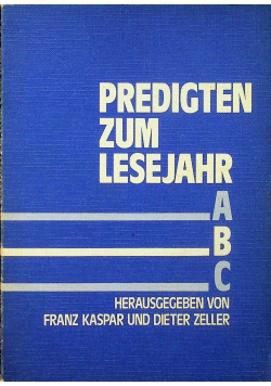 Predigten zum lesejahr