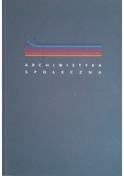 Archiwistyka społeczna
